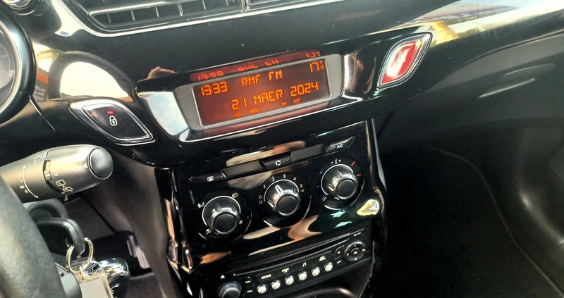 Citroen DS3 cena 28900 przebieg: 159000, rok produkcji 2015 z Łódź małe 301